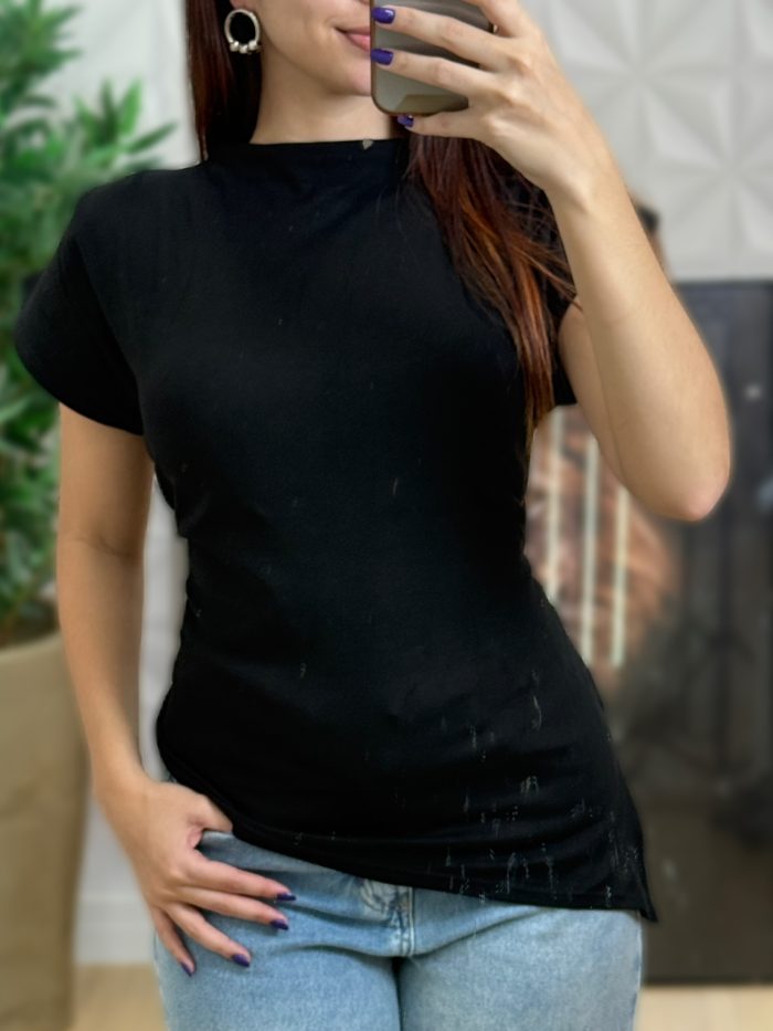 top cropped cléo amarelo