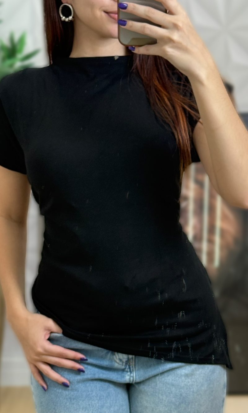 top cropped cléo amarelo