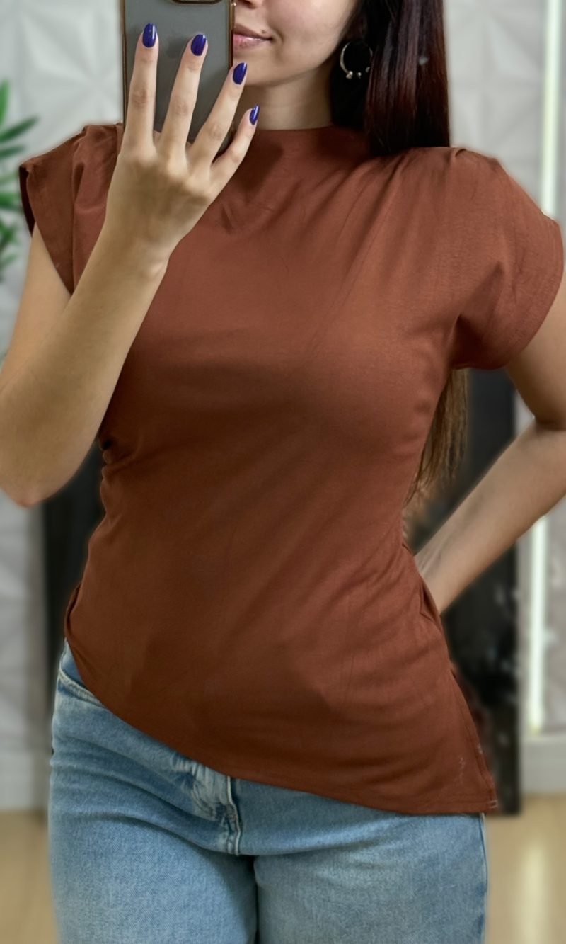 top cropped cléo amarelo