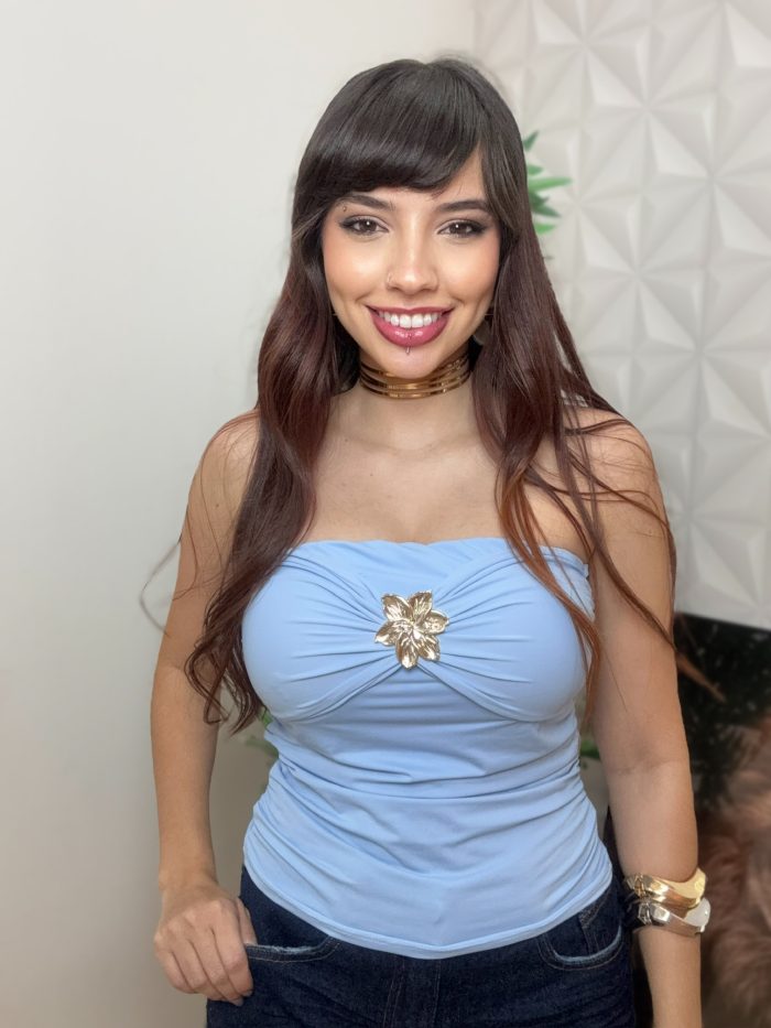 regata amanda pêssego