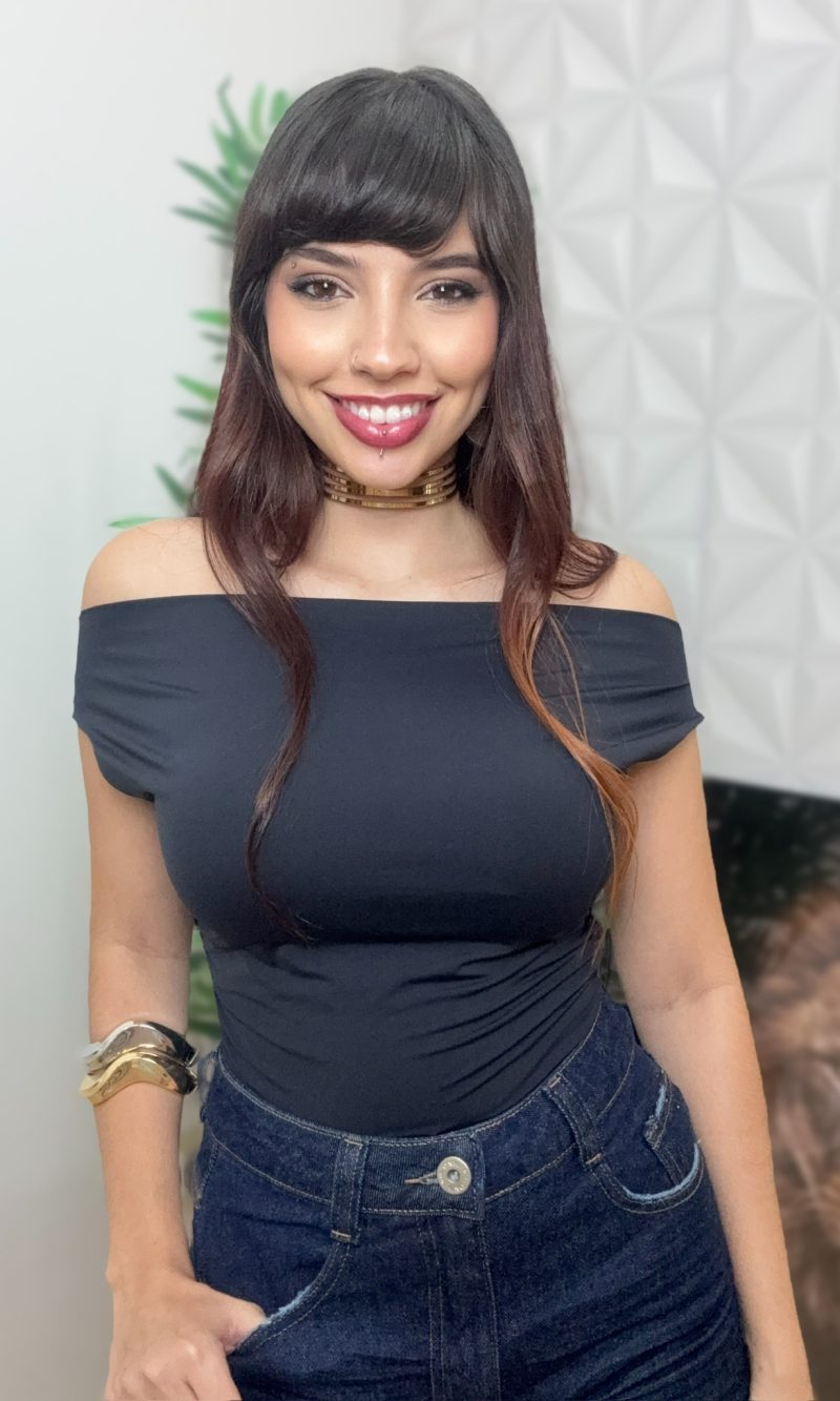 regata amanda pêssego