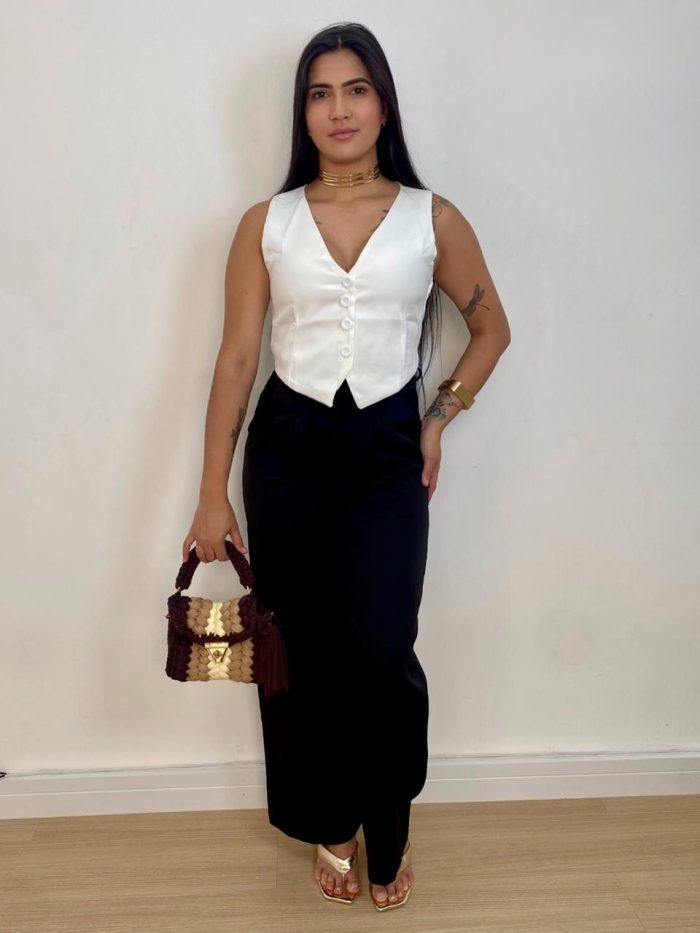 colete alfaiataria mari branco