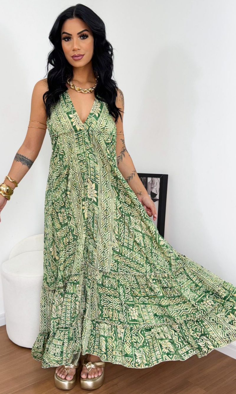 vestido indiano jade azul turquesa