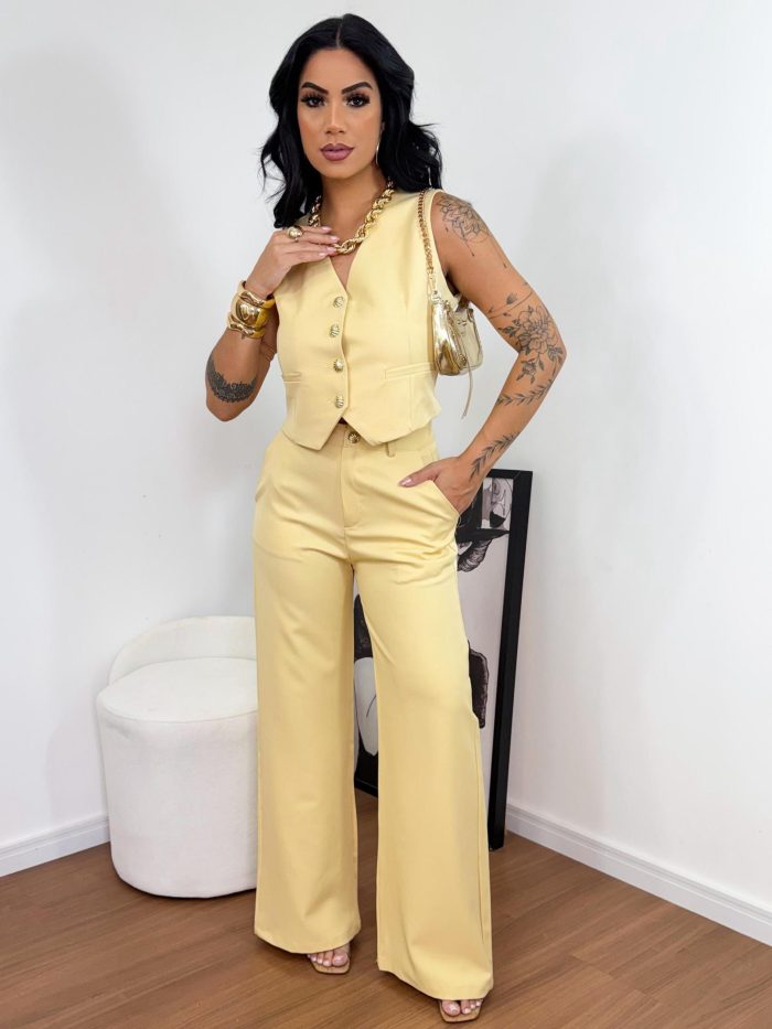 conjunto alfaiataria ariel azul