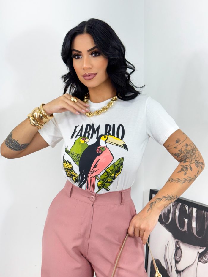 calça pantalona ivy rosê