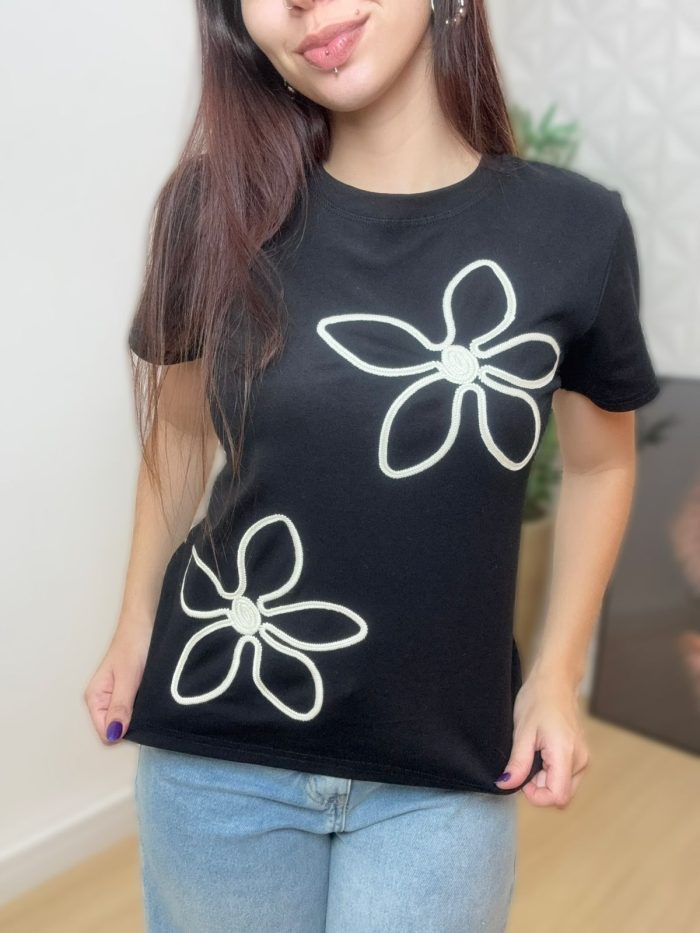 t shirt hortência verde t shirt hortência verde