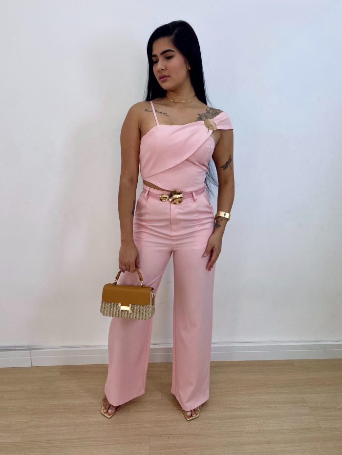 conjunto pantalona nadja off white