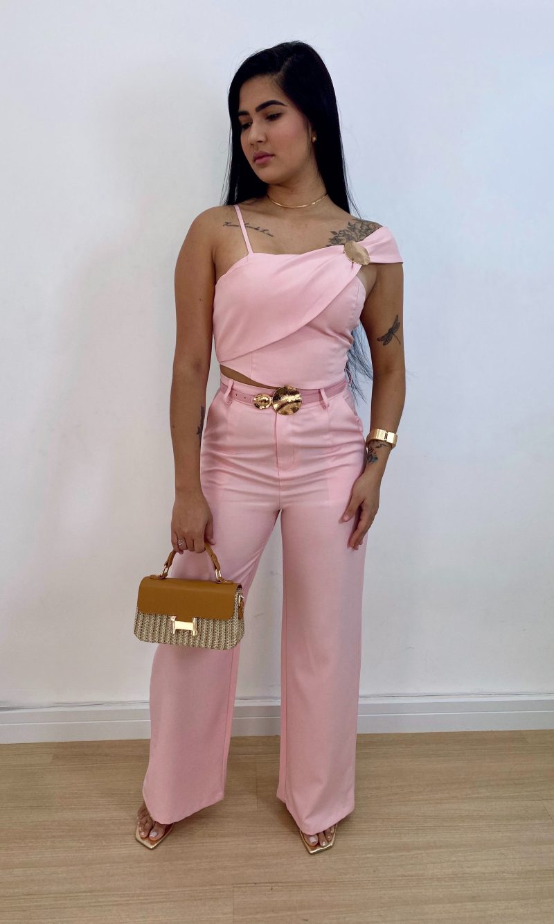 conjunto pantalona nadja off white