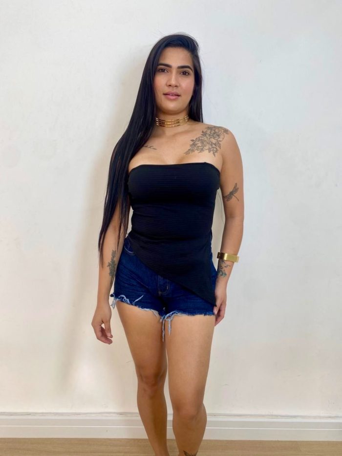 top cropped mila preto top cropped mila preto