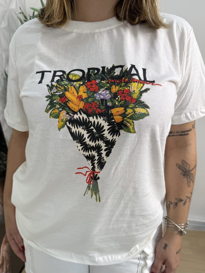 max t shirt tropical branca max t shirt tropical branca