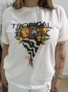 max t shirt tropical branca