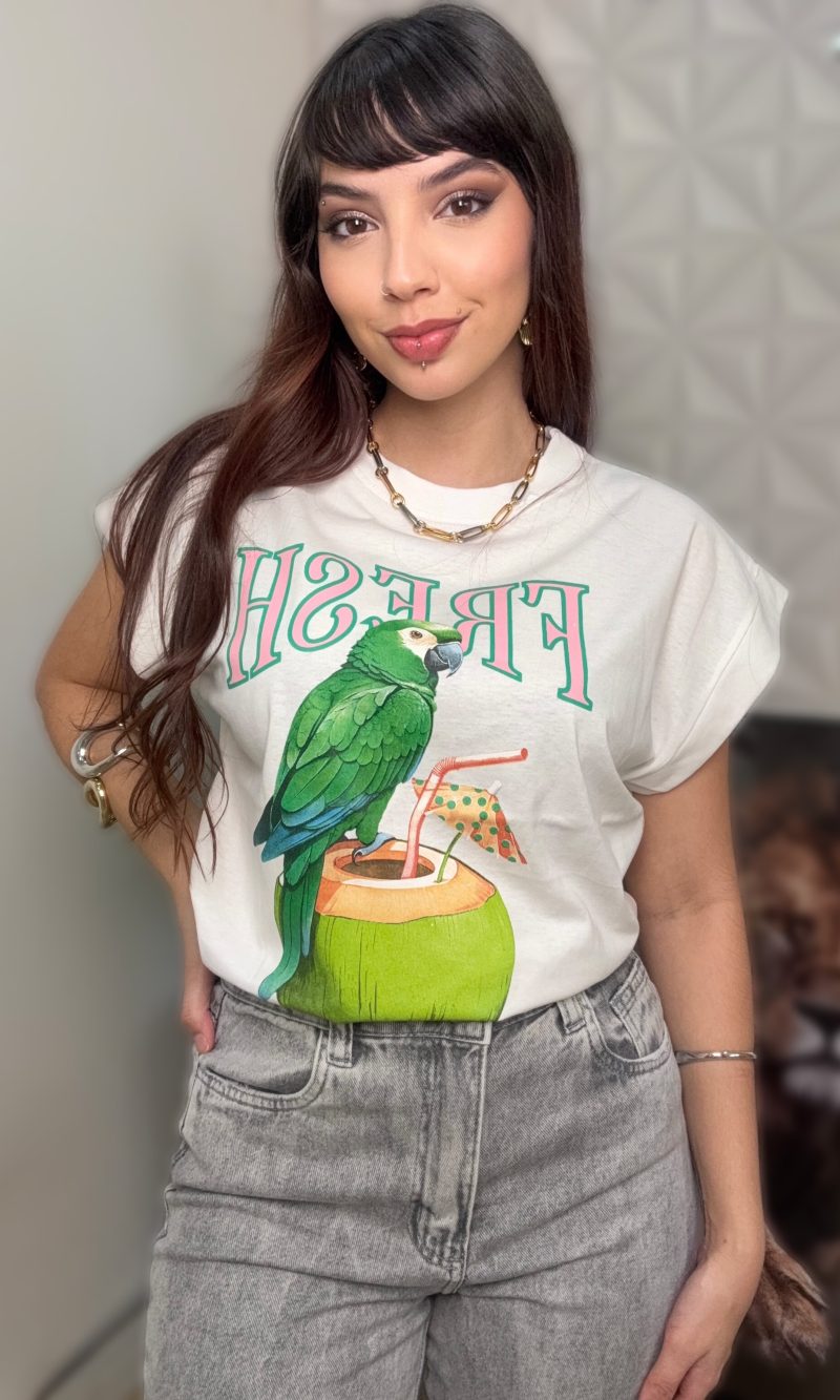 t shirt regata fresh off white