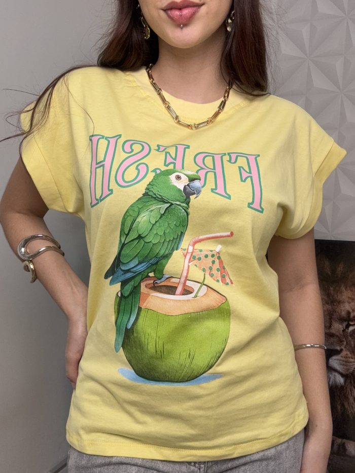 t shirt regata fresh amarela t shirt regata fresh amarela