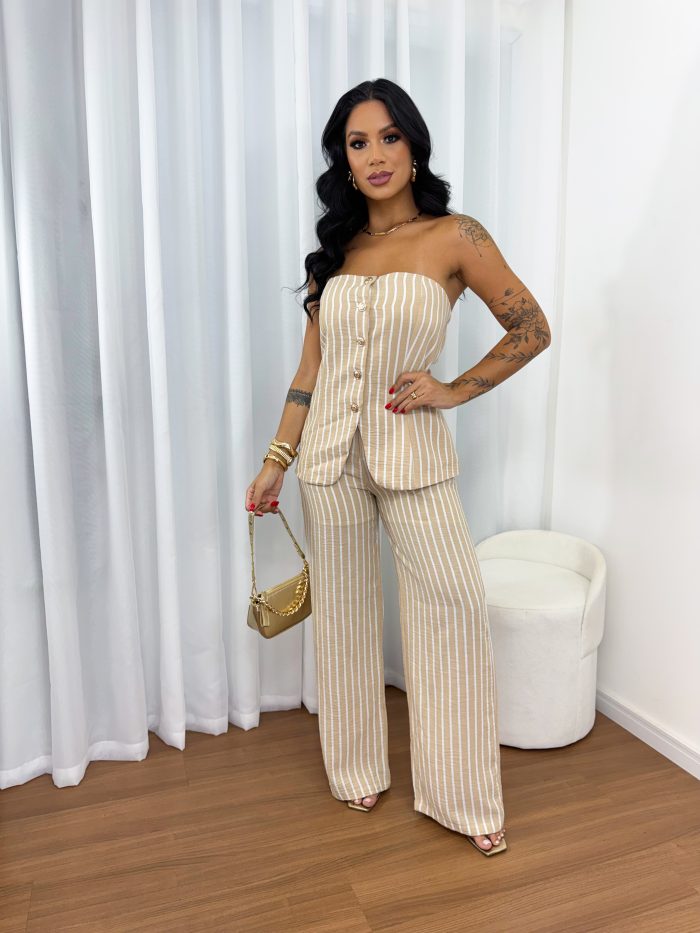 conjunto milena creme conjunto milena creme