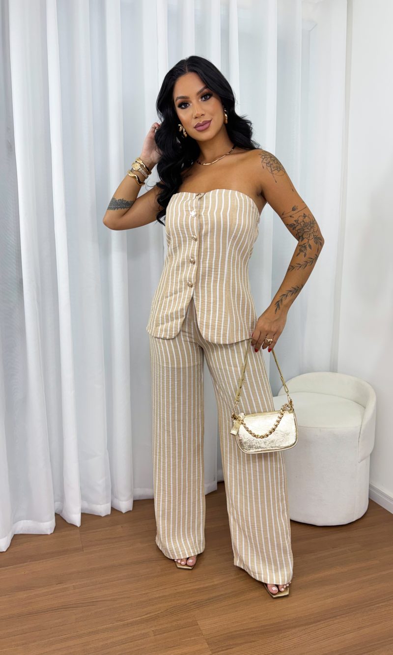 conjunto milena creme